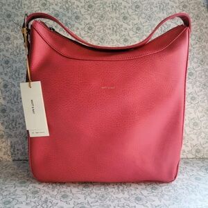 NWT Matt & Nat Glance Vegan Leather Convertible Bag | Coral